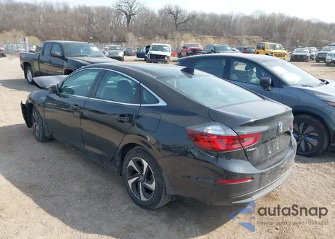 2022 Honda Insight Ex from USA, damaged, VIN 19XZE4F53NE008269